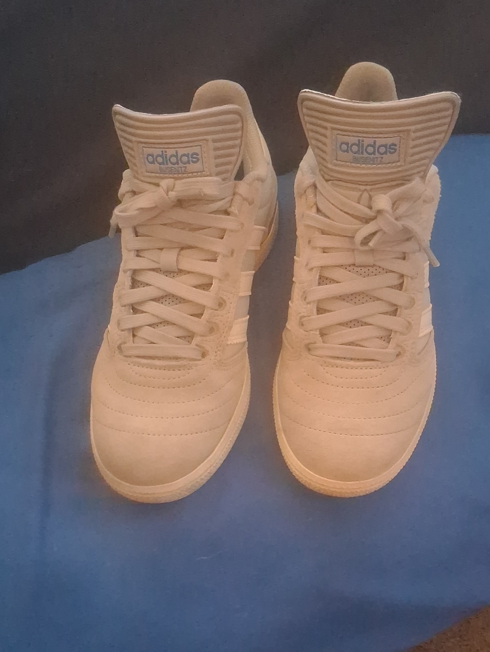 Mens Adidas Busenitz Light Grey